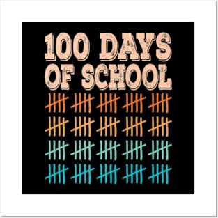 100 Days Of School Teacher And Student 100Th Day Of School Posters and Art